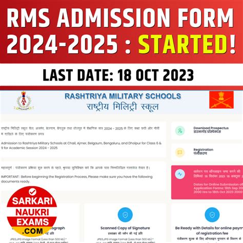 rms entrance exam date 2024